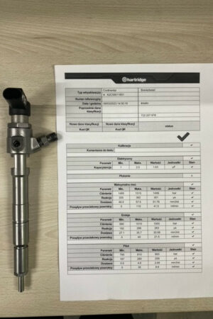 Wtryskiwacz Volkswagen Golf VI 1.6 TDI Reconditioned Siemens Diesel Injector - A2C9626040080 CAYB CAYC