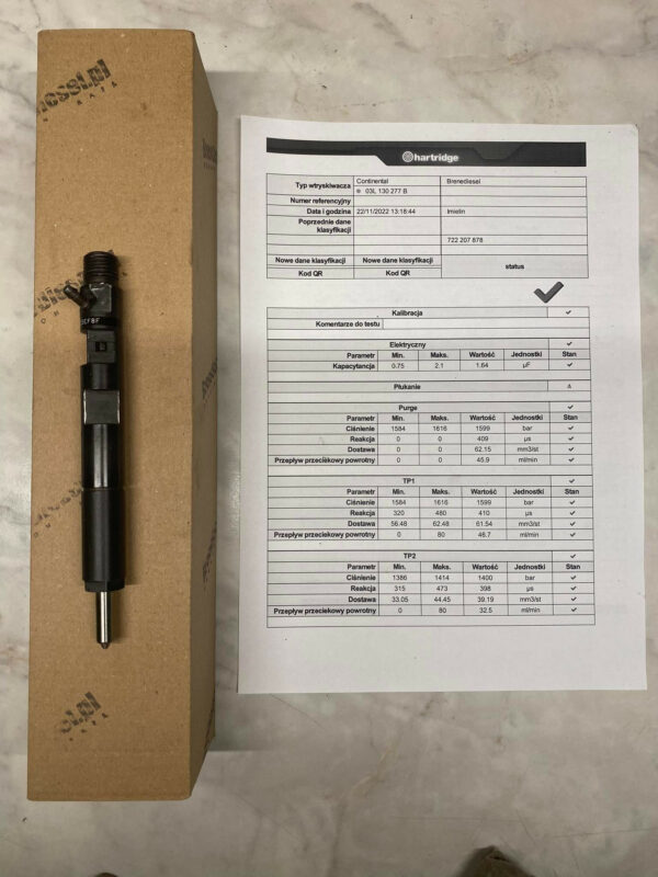 Wtryskiwacz Citroen C3 1.4 HDI 16V - EJBR01001A