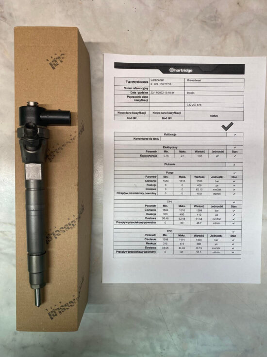 Wtryskiwacz Mercedes E 270 CDI/T-Modell - 0445110025