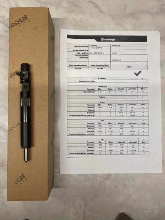 Wtryskiwacz Ford Kuga 2.0 TDCI - EMBR00101DP R00101DP