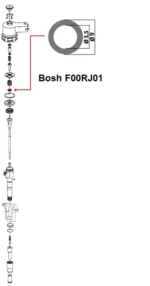 Bosh podkładka regulacyjna F00RJ01 - obrazek 2