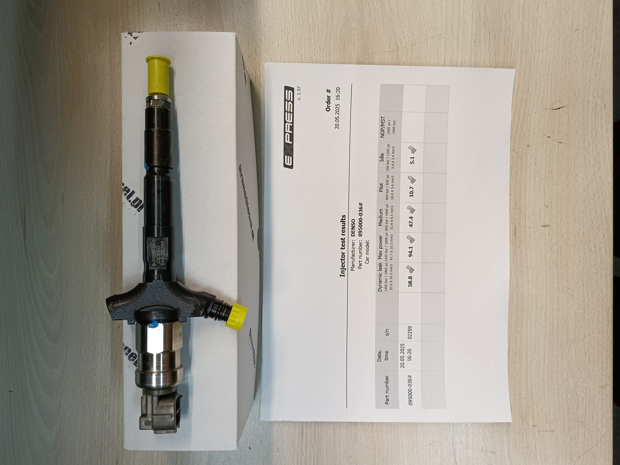 Naprawa wtrysku Bosch 0445110351 – Częstochowa