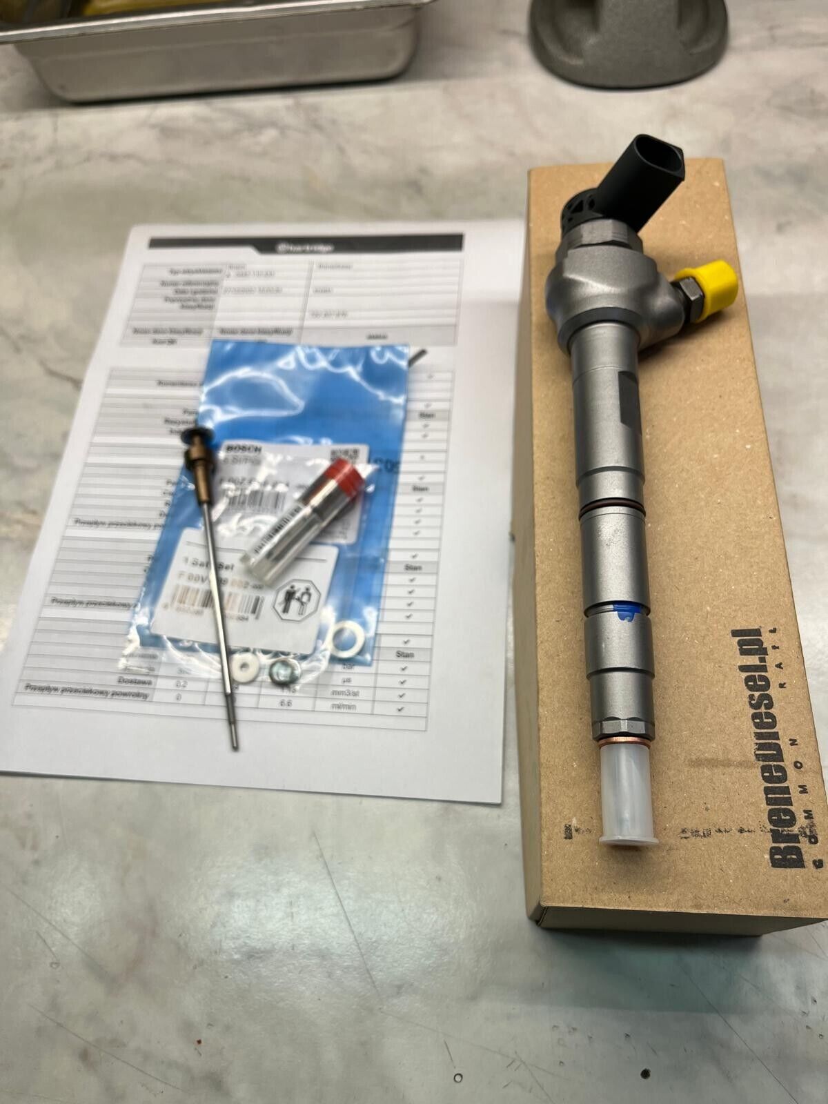 Objawy uszkodzonego wtrysku Siemens VDO 9674973080 – Mrągowo