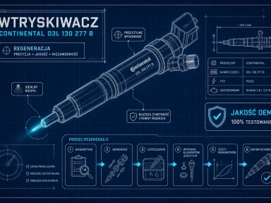 Regeneracja Wtryskiwacza Continental 03L 130 277 B